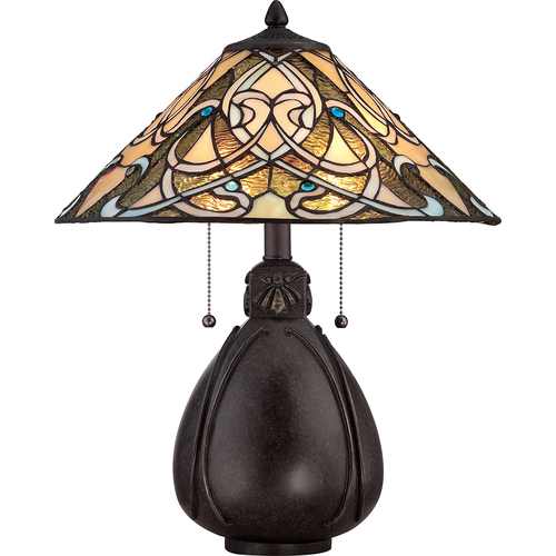 Skontrolujte Stolová lampa INDIA 2 Tiffany - Elstead