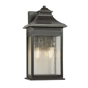 Livingston 2 Ľahká stredná nástenná lampa Elstead small 0