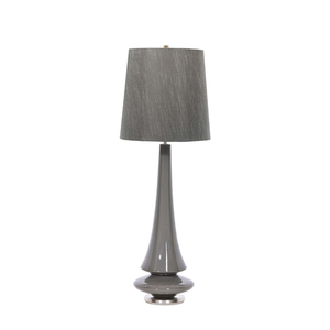 Spin 1 Light Table Lamp - Grey Elstead small 0