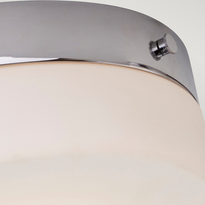 Tamar 1 Light Large Flush Light - Leštený chróm Elstead small 1