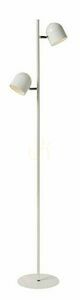 Stojacia lampa Lucide SKANSKA-LED biela kovová LED 2x5W stmievateľná 03703/10/31 small 0