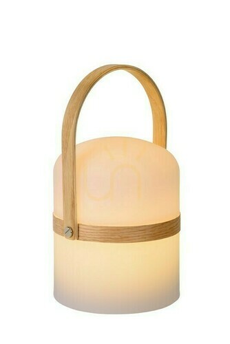 Skontrolujte Vonkajšia stojaca lampa Lucide JOE biela IP44 LED 3W 26,5 cm