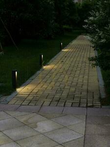 Vonkajšie post svetlo Lucide COMBO čierne LED 7W IP54 25 cm 27874/25/30 small 2