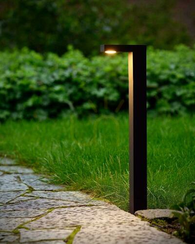 Skontrolujte Vonkajší LED stĺpik Lucide TEXAS 60 cm antracit IP54 28851/60/30