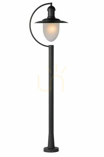 Skontrolujte Vonkajšie stojace svetlo Lucide ARUBA čierne IP44 11873/01/30