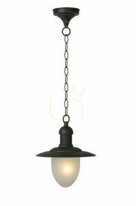 Vonkajšie závesné svietidlo Lucide Aruba hnedé IP44 E27 11872/01/97 small 0