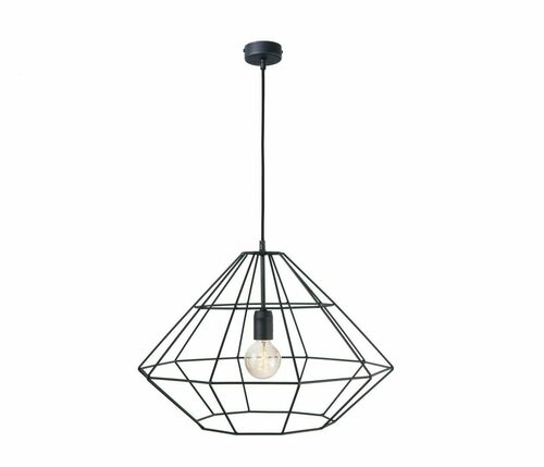Skontrolujte Závesné svietidlo Keter Lighting KIRA 185, čierne, 1×E27, 52 cm