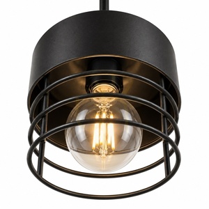 Závesné svietidlo Keter Lighting ELLE 1142, čierne, 1×E27 small 1