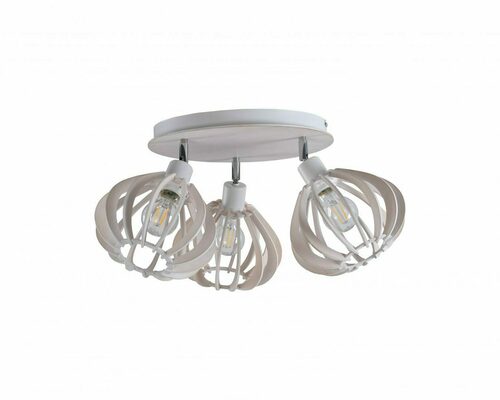Skontrolujte Stropné bodové svietidlo Keter Lighting Nicoleta 807 biele, 3×E27