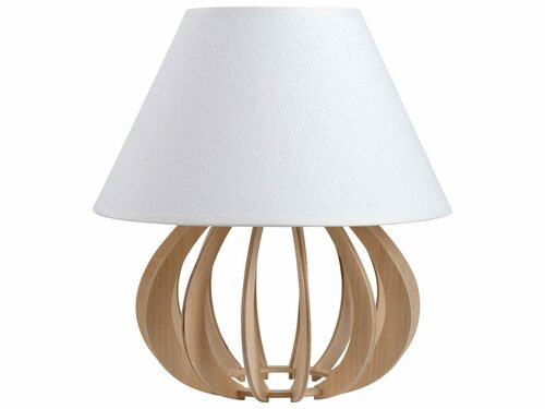 Skontrolujte Nočná lampa 1xE27 NORA NATURAL WHITE 933