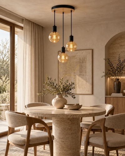 Skontrolujte Závesné svietidlo Keter Lighting JANTAR WOOD 2027 3×E27, čierne, drevo a medové sklo