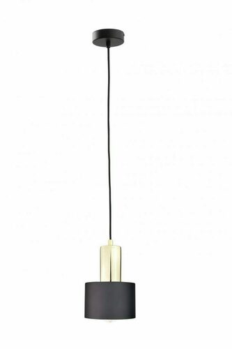 Skontrolujte Závesné svietidlo Keter Lighting LUCE BLACK GOLD 1xE27, čierno-zlaté, Ø 12 cm