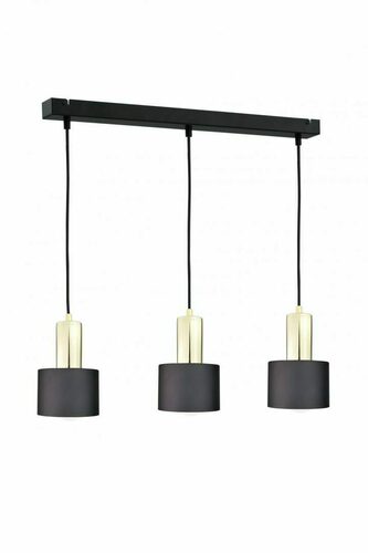 Skontrolujte Závesné svietidlo 3xE27 LUCE BLACK GOLD