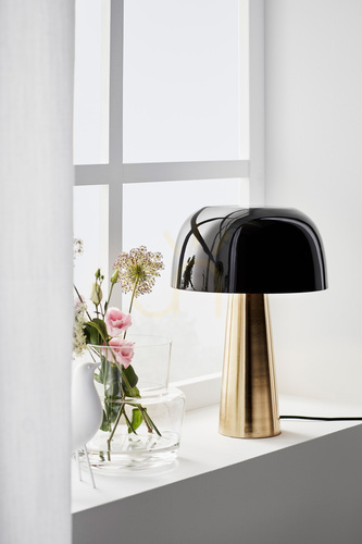 Skontrolujte Stolová lampa Markslöjd Blanca čierna kovová 35 cm 107934