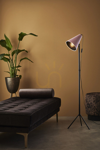 Podlahová lampa Markslojd Cilla 107928 čierno-ružová kovová 150 cm small 1