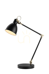 Stolová lampa Markslojd HOUSE 107739 čierna kovová 62 cm small 0