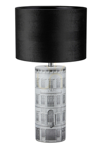 Stolová lampa Markslojd Ichi 108103 čierno-sivá keramika 64 cm small 0