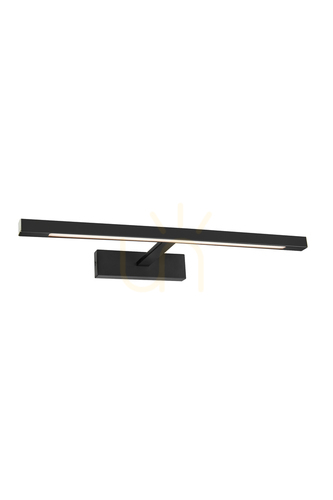 Skontrolujte Nástenné kúpeľňové svietidlo Markslojd NEPTUNUS LED 9W 60 cm čierne IP44 107909