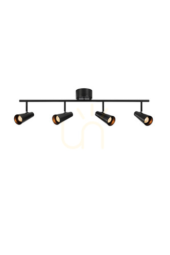 Skontrolujte Plafond Markslojd CREST 4L 108202 čierny kov 93,5 cm