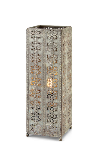 Skontrolujte Stolná lampa Markslojd AGRA 108222 sivá kovová 33,5 cm