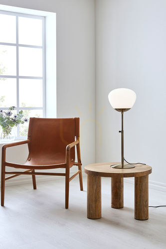 Skontrolujte Stolná lampa Markslojd RISE 108275 biela sklo kov 75 cm