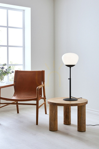 Stolová lampa Markslojd RISE 108276 čierna dymové sklo 75 cm small 1