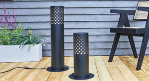 Vonkajšie stĺpikové svietidlo Markslojd Garden 24 Pole 68 cm čierne 108175 small 2