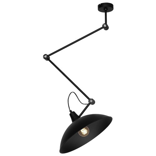 Skontrolujte Plafón Aldex Melos Black kov E27 808PL_G1