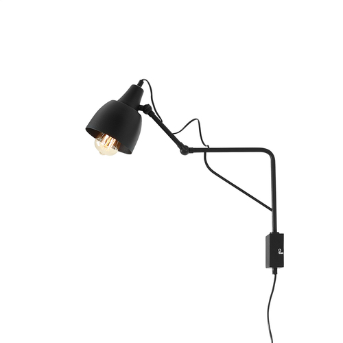Skontrolujte Nástenné svietidlo Aldex Soho Small Black E27 kovové 1002C1_M