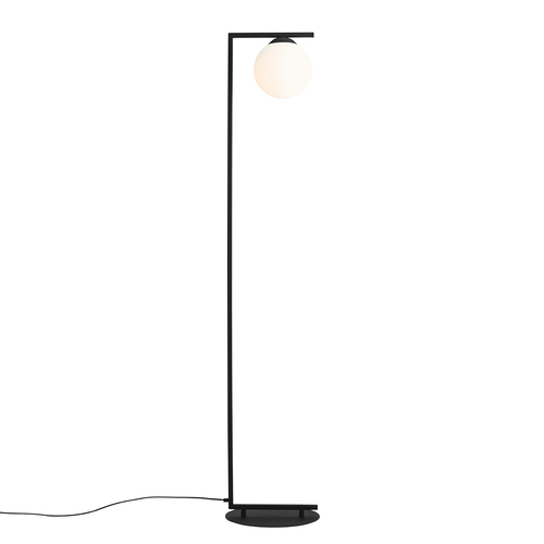 Skontrolujte Stojacia lampa Aldex Zac čierna kov/sklo E27 SKU 1038A1_1