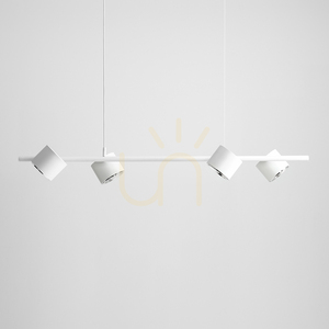 Závesná lampa Aldex Bot 4 biela 4xGU10-AR111 1046L small 1