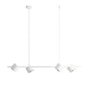 Závesná lampa Aldex Bot 4 biela 4xGU10-AR111 1046L small 0