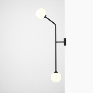 Nástenné svietidlo Aldex Pure Black LED E14 2x40W 1064D1_2 small 2