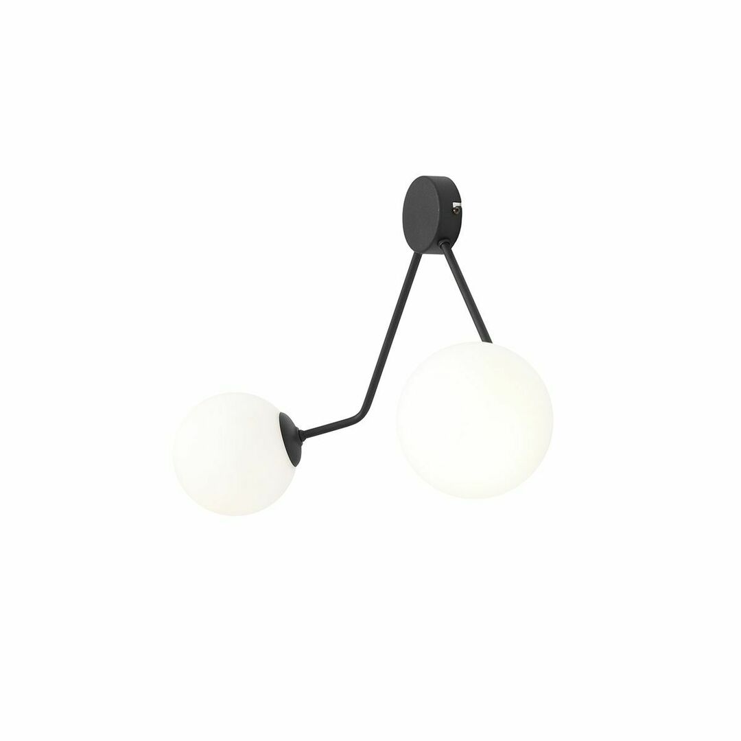 Skontrolujte Nástenné svietidlo Aldex Holm 2 Black 1082D1 Nástenné svietidlo Aldex Holm 2 Black 1082D1