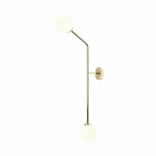 Skontrolujte Vertikálne nástenné svietidlo Aldex Pure Gold, 2×E14, 99 cm, 1064D30_2