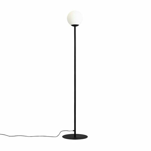 Skontrolujte Stojacia lampa Aldex Pinne čierna kov sklo SKU 1080A1