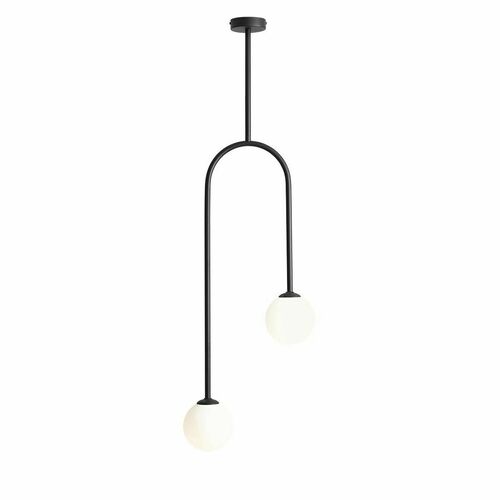 Skontrolujte Plafón Aldex Nave 2 čierny E14 2x40W 1088PL_H1