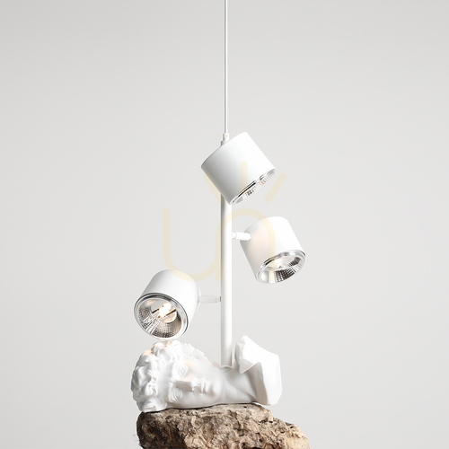 Skontrolujte Závesná lampa Aldex Bot 3 biela GU10-AR111 3x10W 1046E