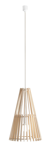 Skontrolujte Závesné svietidlo Aldex Ferb L kov drevo E27 1x60W 39 cm 993G_L
