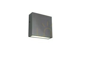 Vonkajšie nástenné svietidlo Lutec GEMINI XF 5104004001 LED 9,2 W nerez strieborné small 0
