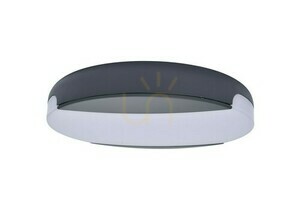 Vonkajší stropný LED panel Lutec SWEEP 6303401118 antracit 26 cm 23,5 W small 0