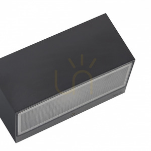 Vonkajšie nástenné svietidlo NORLYS Asker Big 1303GR hore-dole, grafitové RAL 7016, E27, IP65 small 4