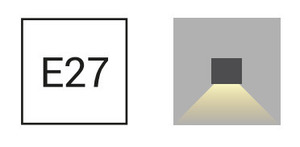 Vonkajšie nástenné svietidlo Asker Big 1305 Graphite 7016 Norlys small 3
