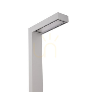 Záhradné / parkové svietidlo ASKER - Premium - Field 1363AL 12W 3000K 236cm sivé - NORLYS small 1