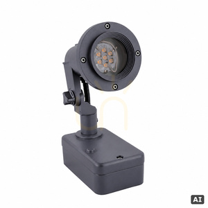 Vonkajší reflektor NORLYS Sande 1594GR grafitový RAL 7016, LED 8,3 W 3000 K 40°, krátke rameno small 1