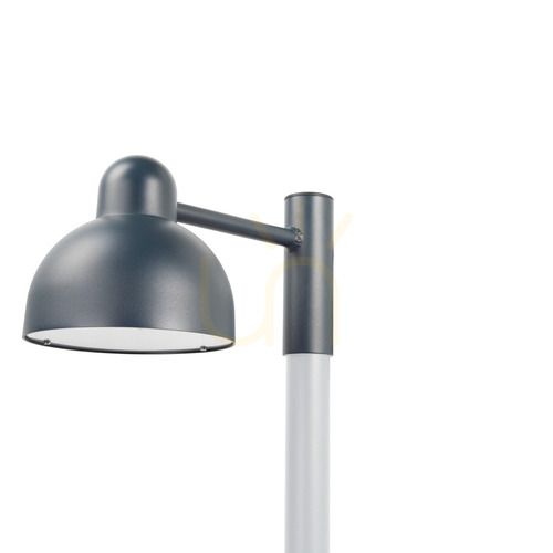 Skontrolujte Nasadzovacie stĺpové svietidlo Norlys KOSTER 1913GR grafitové RAL 7016 LED 17,5 W 3000 K na stĺp Ø60 mm