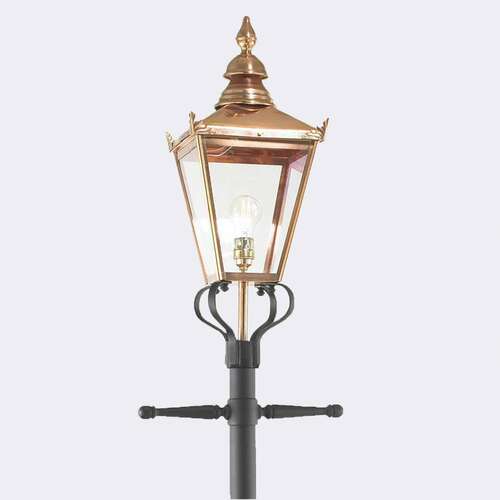 Skontrolujte CHELSEA 951CO Medený záhradný/parkový lampáš Norlys