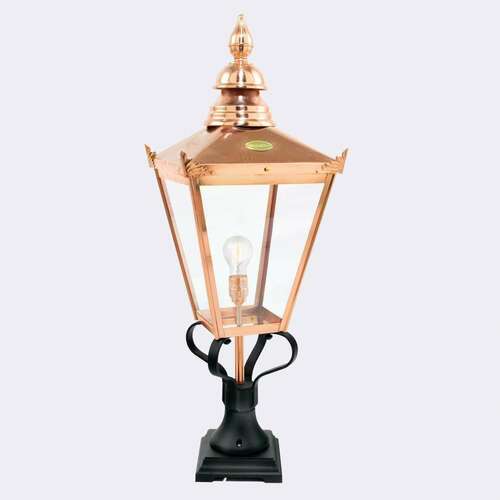 Skontrolujte Záhradná lampa CHELSEA 956CO E27 medená 72 cm - NORLYS