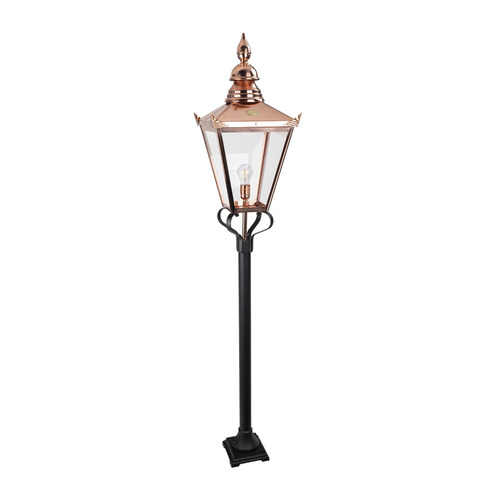 Skontrolujte Norlys CHELSEA 957 Copper E27 11W medená záhradná lampa