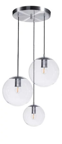 Skontrolujte Moderné závesné svietidlo Bacan Set of 3 Transparent brass Famlight